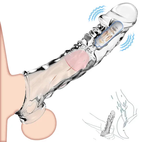 BBOJI🔥🎁 2025 HOT Deal 💥 Reusable Penis Extension Vibrator – Makes You Longer, Harder & Unstoppable 😍