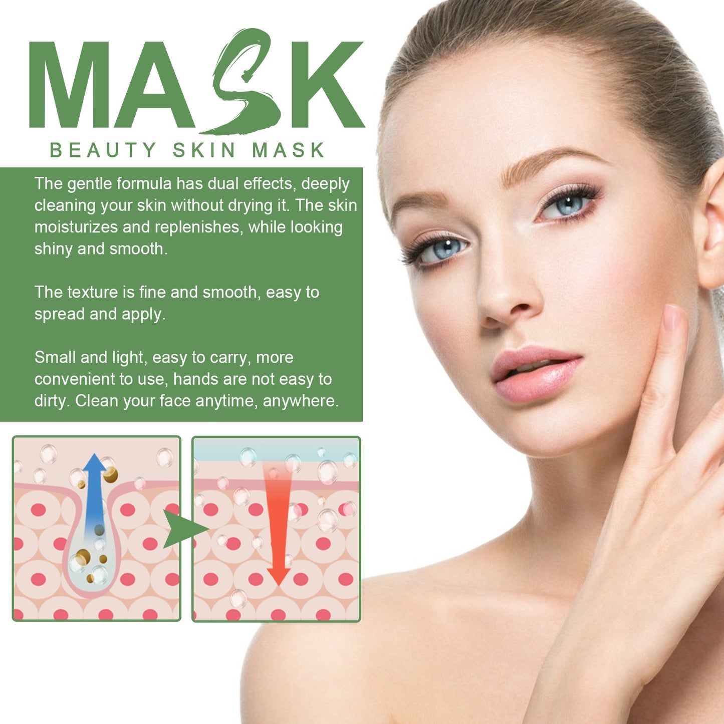 Hot Sale - Green Tea Deep Cleanse Mask