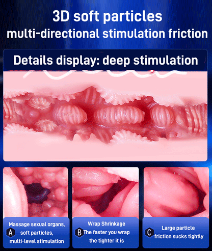【Discreet Delivery】-Smart Suction & Stroke Device – Completely relaxed for Effortless Enjoyment