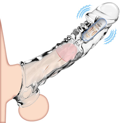 BBOJI🔥🎁 2025 HOT Deal 💥 Reusable Penis Extension Vibrator – Makes You Longer, Harder & Unstoppable 😍